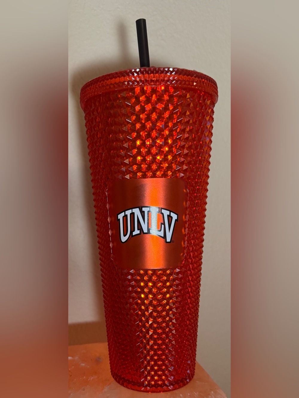 Starbucks UNLV Rebels Red Studded Cold Cup
Tumbler 24 oz. Limited Edition NEW